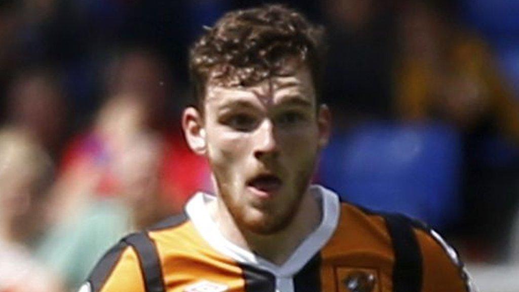 Hull City defender Andrew Robertson