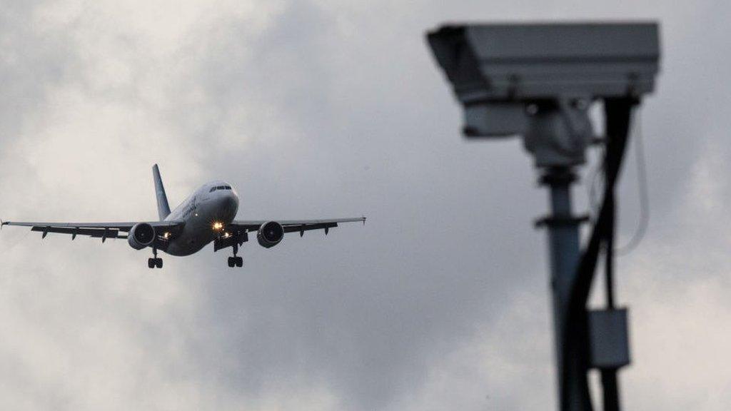 Flight into Gatwick on 21 December 2018