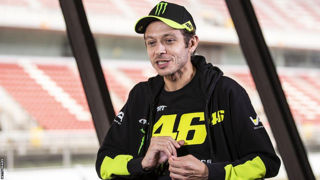 MotoGP legend Valentino Rossi