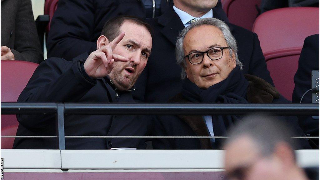 Farhad Moshiri and Kevin Thelwell