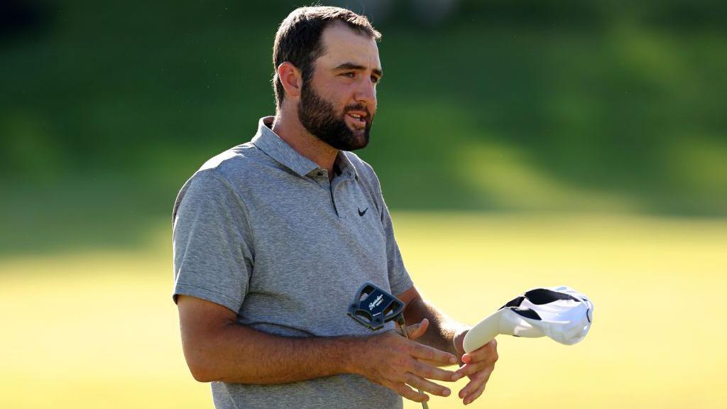 Scheffler at the PGA Championship