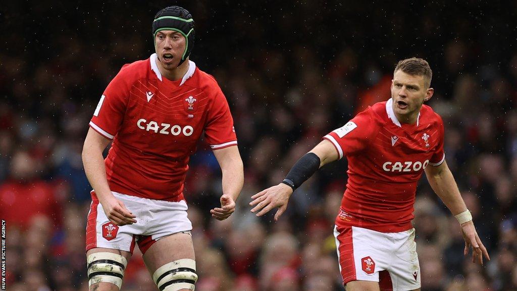 Adam Beard and Dan Biggar (left) are former Ospreys team-mates