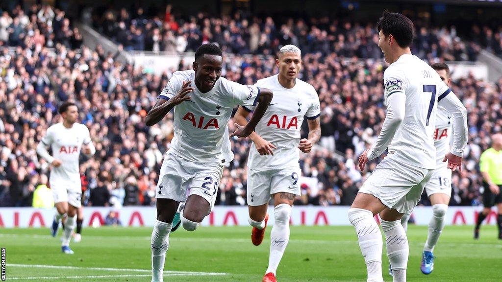 Tottenham Hotspur vs Bournemouth : epl