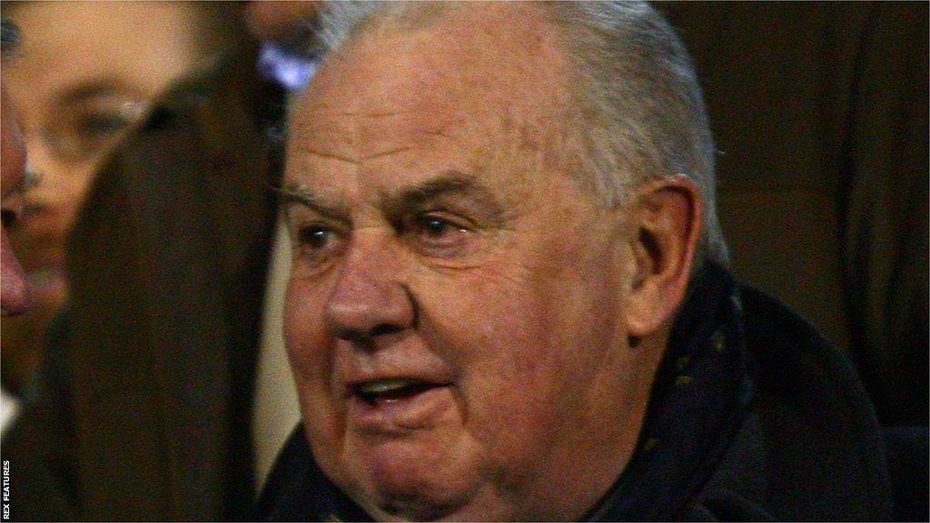 Former Tranmere owner Peter Johnson