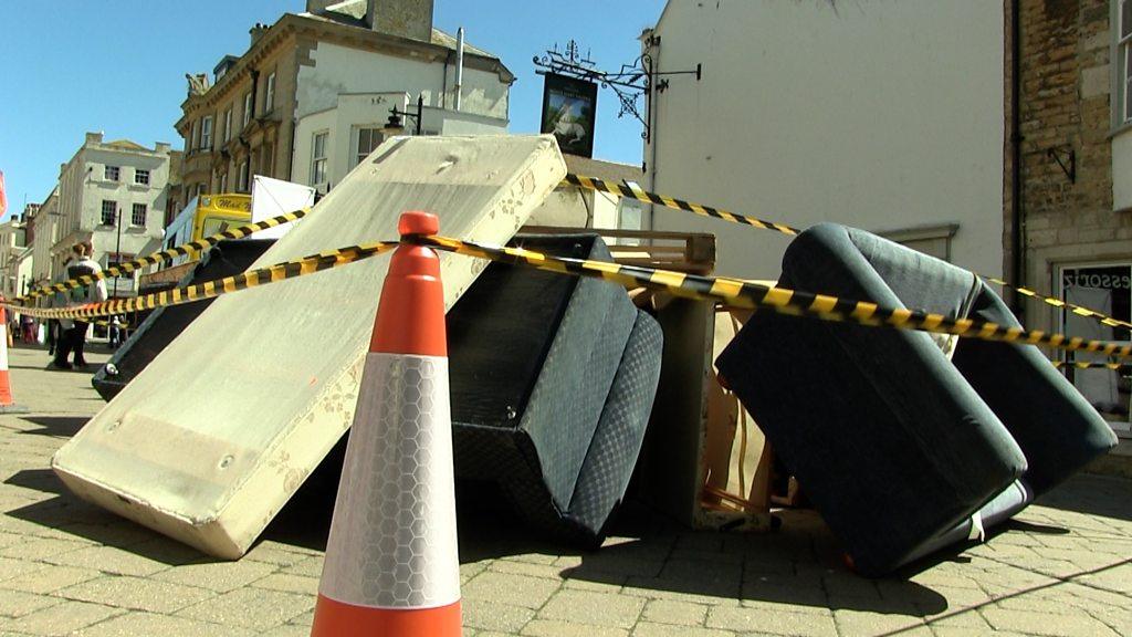 Fly-tip in Weymouth