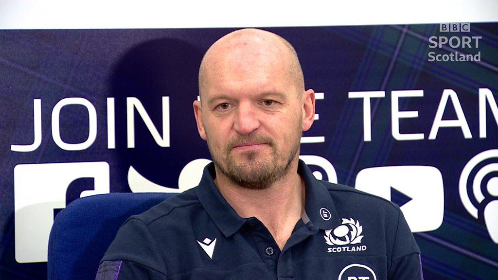 Scotland head coach Gregor Townsend