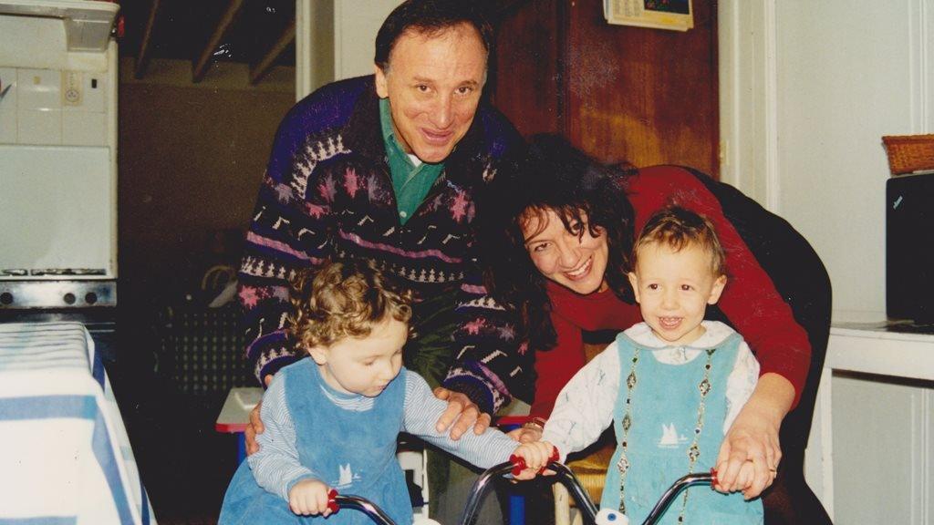 Daniel Antopolsky and his family in 1995