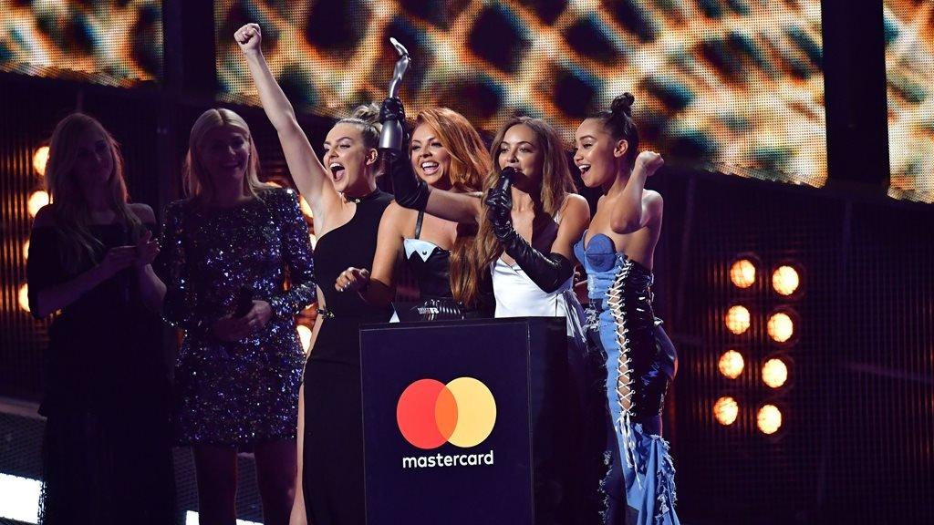 Little Mix at the Brits 2017