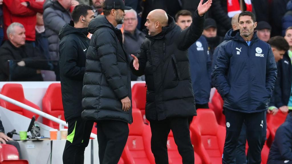 Jurgen Klop and Pep Guardiola