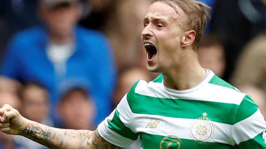 Celtic striker Leigh Griffiths