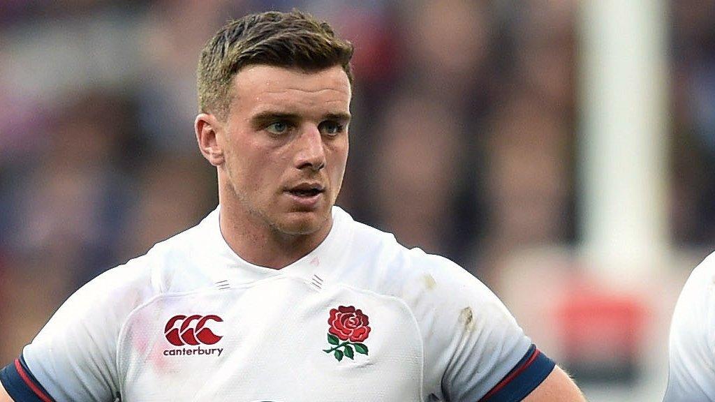 Dropped England fly-half George Ford