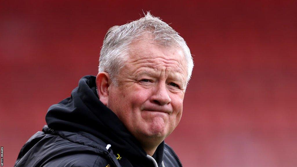 Sheffield United are bottom of the Premier League