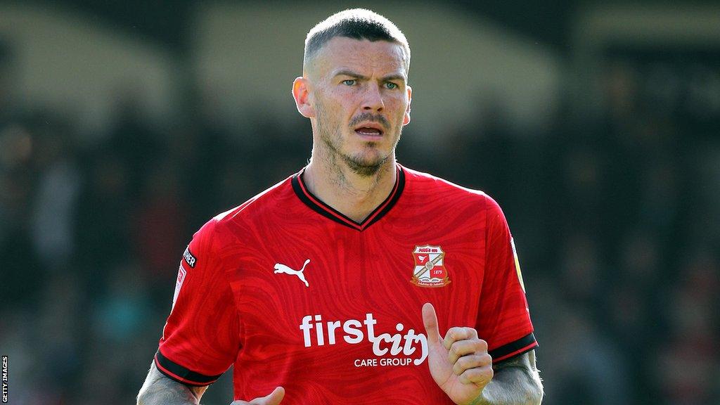 Ben Gladwin in action for Swindon Town