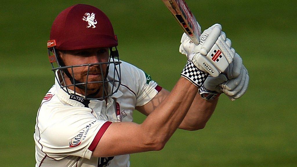 Somerset batsman James Hildreth