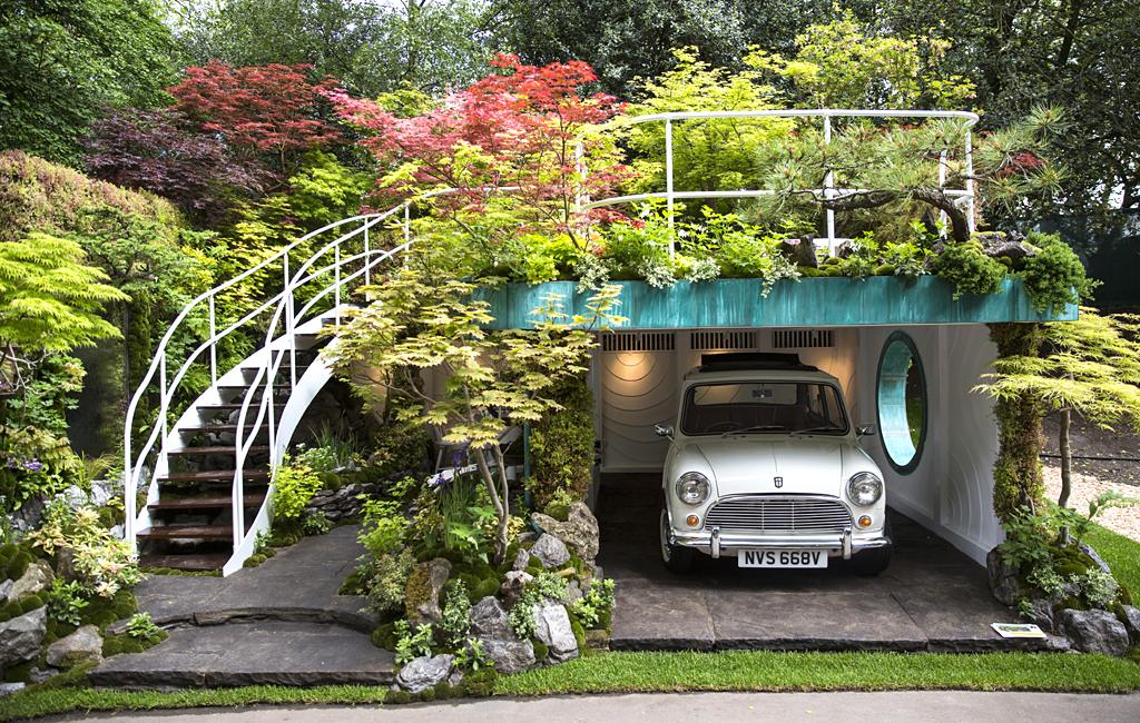 Chelsea Flower Show 2016: The "Senri-Sentei - Garage Garden" designed by Kazuyuki Ishihara