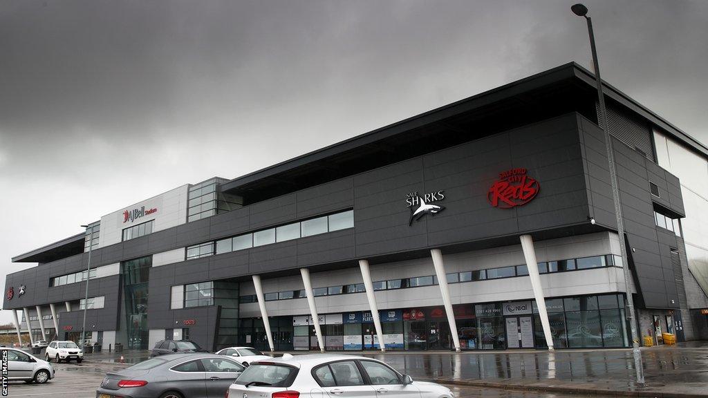 Salford Red Devils' Salford Stadium home