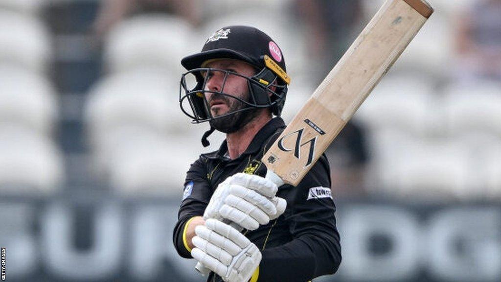 Jack Taylor bats for Gloucestershire