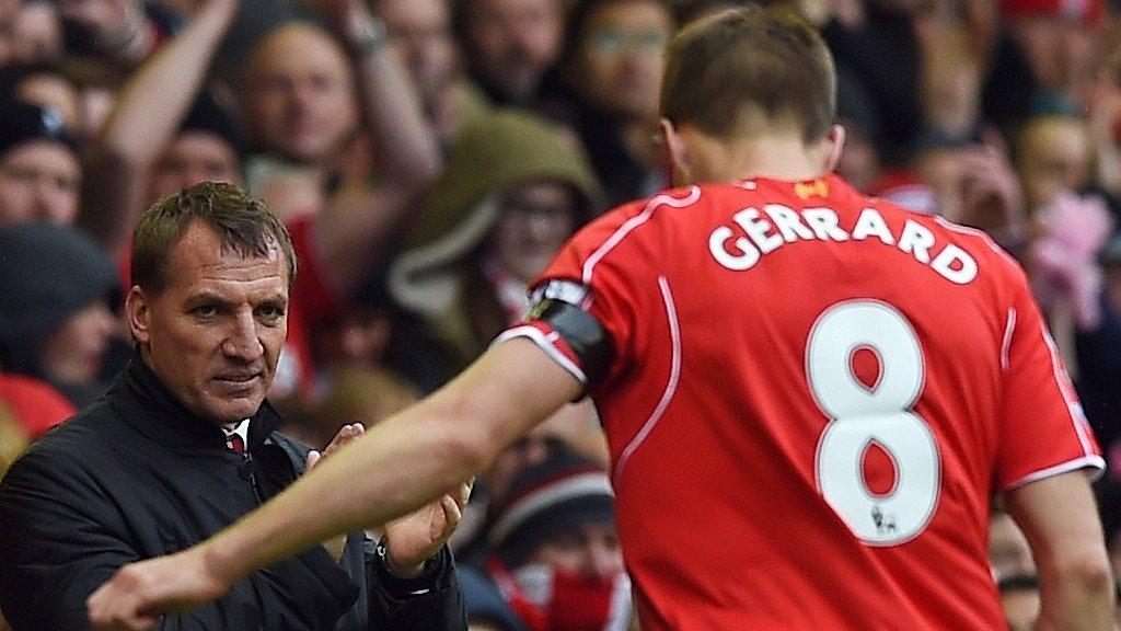 Brendan Rodgers and Steven Gerrard