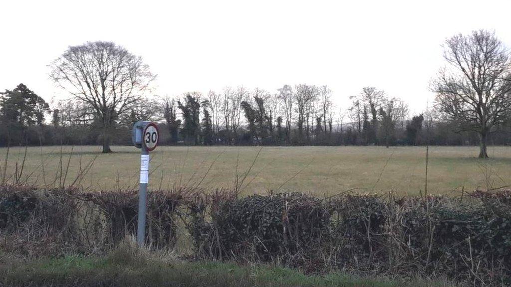 Site of proposed church