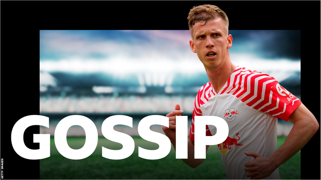 Dani Olmo and the Gossip logo