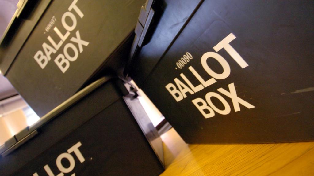 Ballot boxes