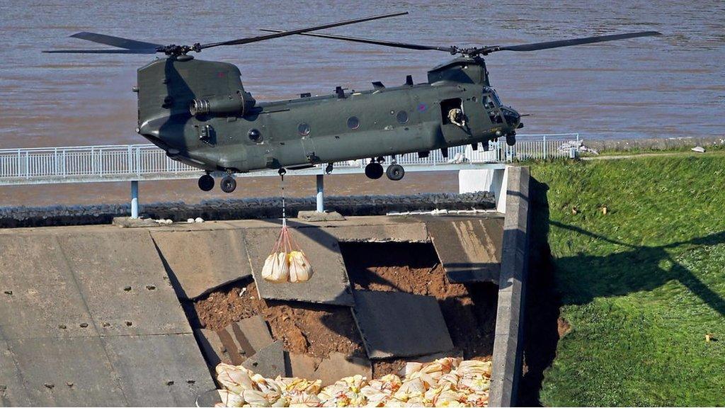 helicopter-over-whaley-bridge-dam.