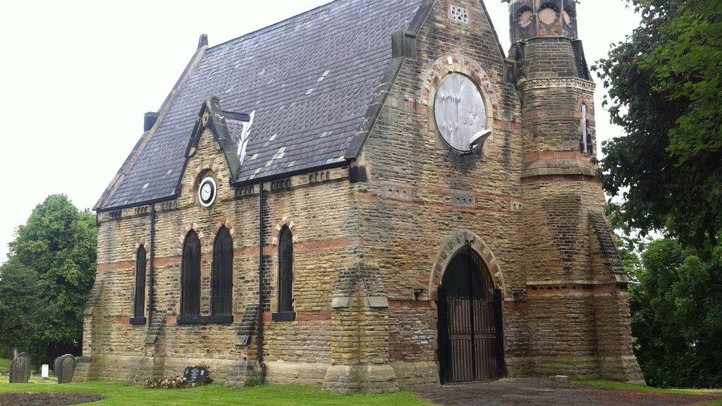 Chapel at Wombwell Cemetery
