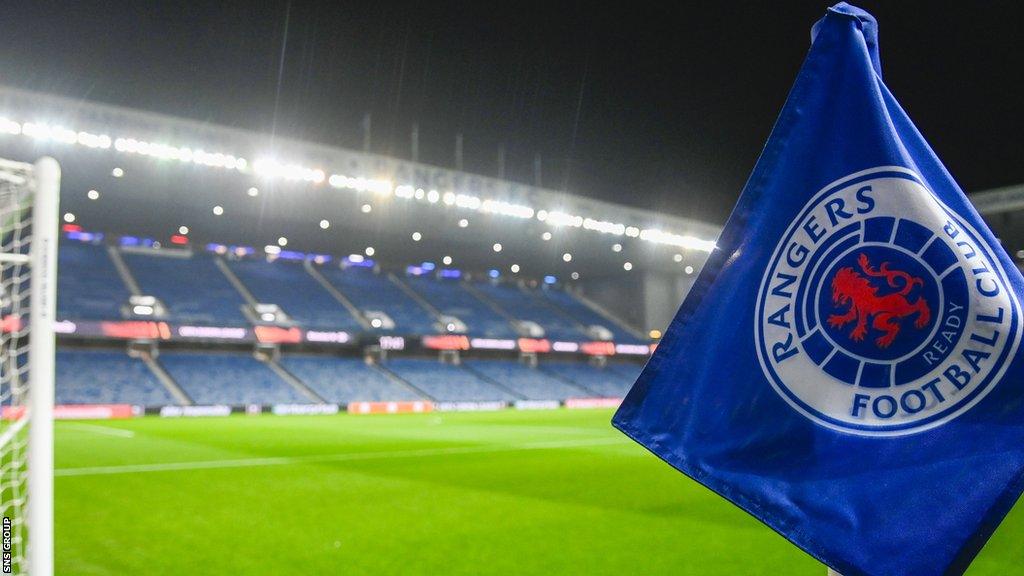 General view of Ibrox Stadium