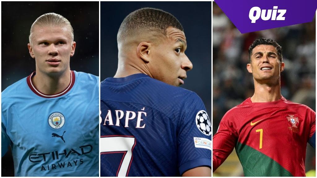 Haaland, Mbappe, Ronaldo