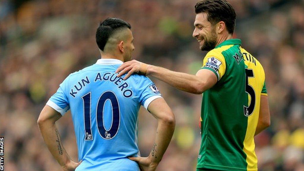 Russell Martin and Sergio Aguero