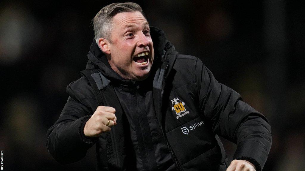 Cambridge United boss Neil Harris