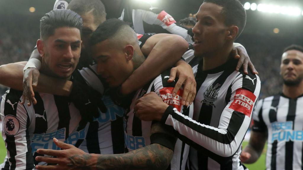 Newcastle celebrate