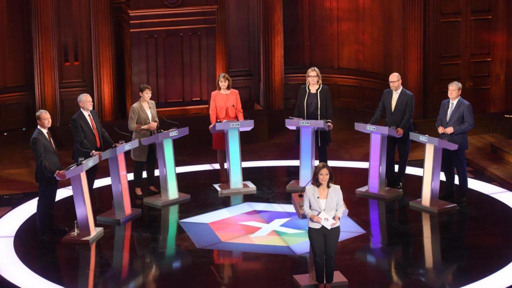 Leaders take part in election debate