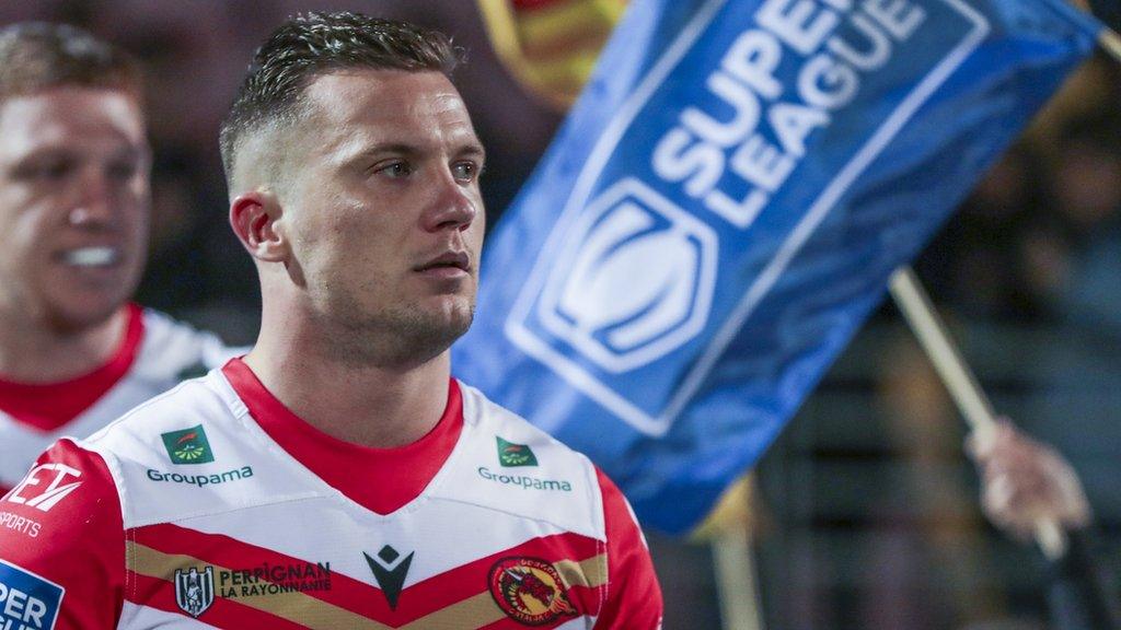 Josh Drinkwater had two spells with Catalans Dragons, once in 2018 then again between 2020 and 2022