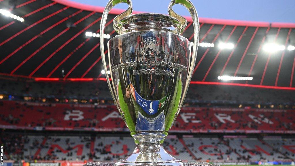 Champions League trophy