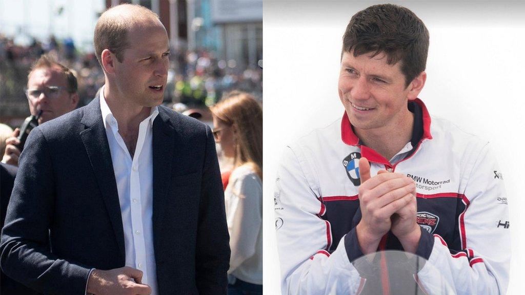 Prince William and Dan Kneen