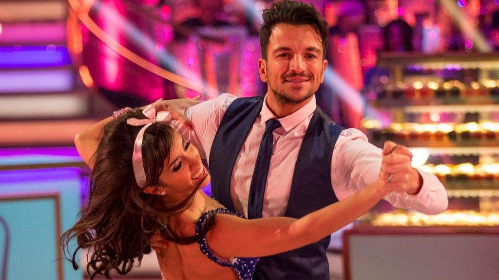 Peter Andre and Janette Manrara