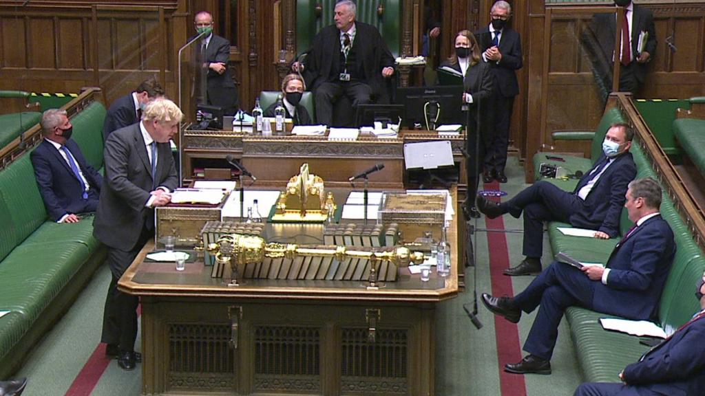 Boris Johnson at PMQs