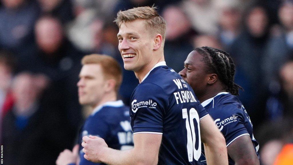 Zian Flemming scores for Millwall