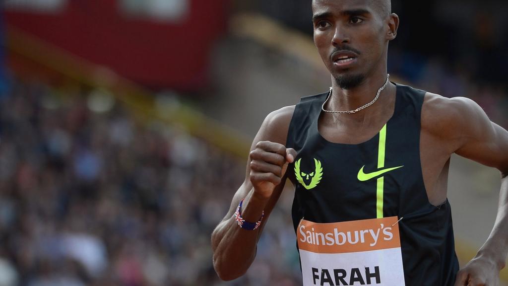 Mo Farah of Great Britain