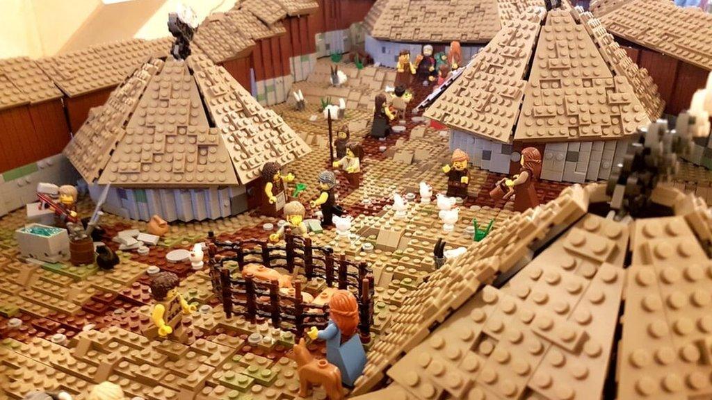 Lego hillfort