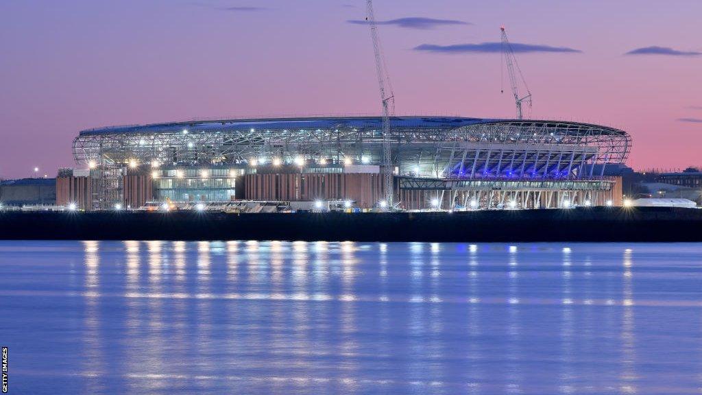 Everton's new stadium at Bramley-Moore Dock