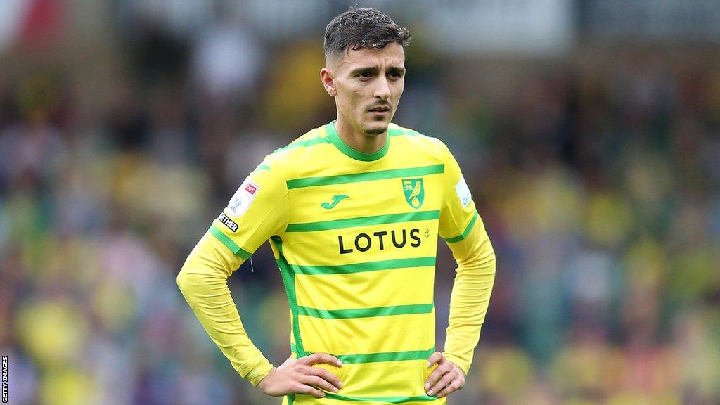 Dimitris Giannoulis is one game shy of making 100 appearances for Norwich in all competitions