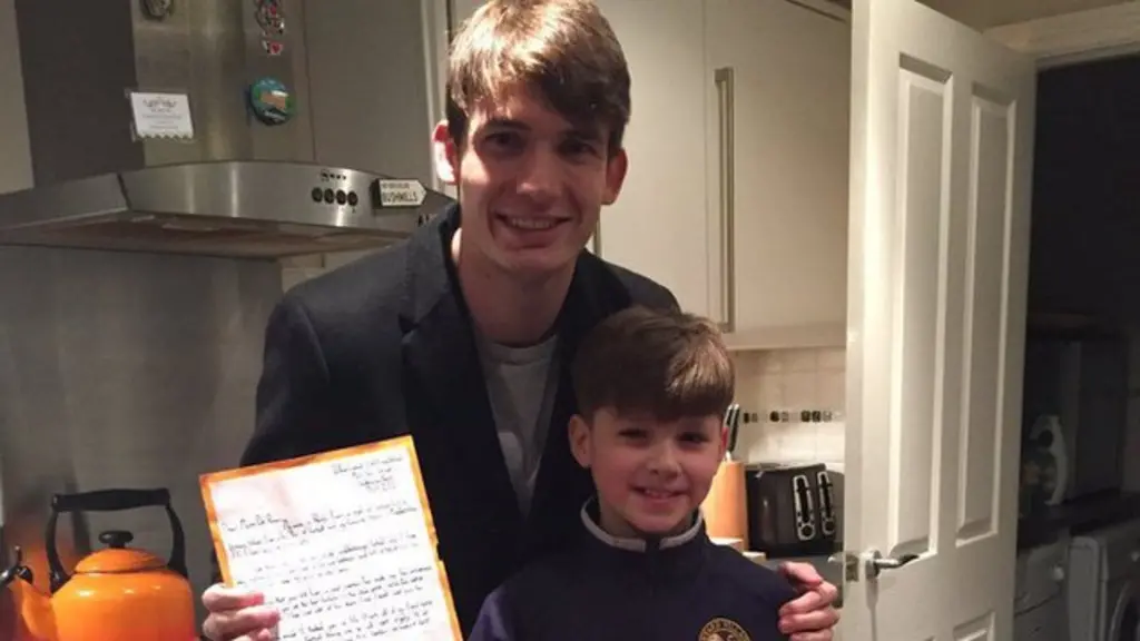 Marten de Roon surprises young Middlesbrough FC fan BBC Newsround