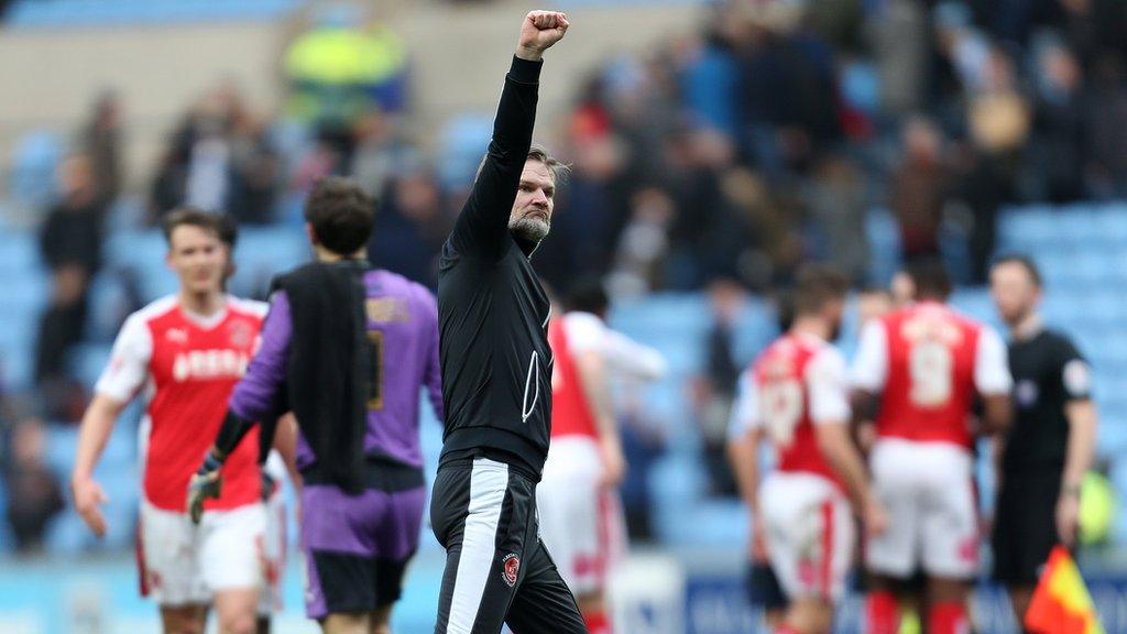 Fleetwood's first win over Coventry was a personal triumph for former Sky Blues boss Steven Pressley on his return to the Ricoh Arena