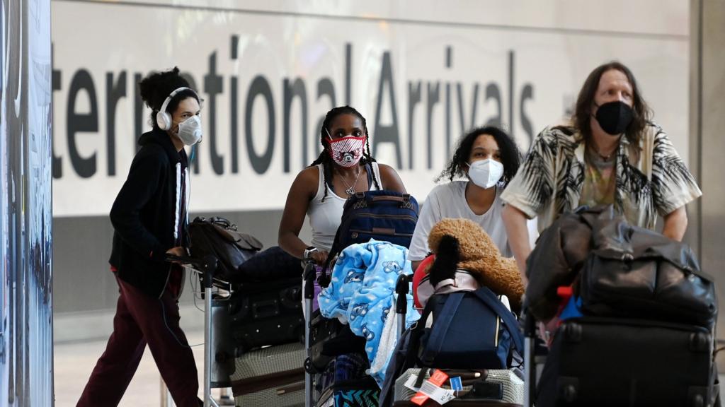 Heathrow Airport arrivals