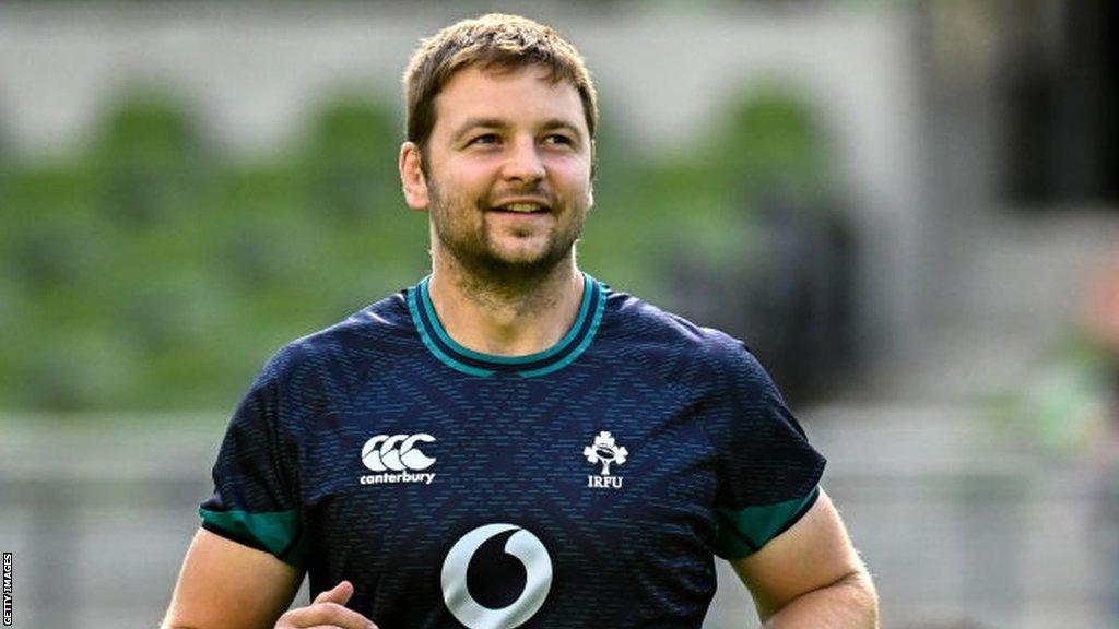 Ireland second row Iain Henderson