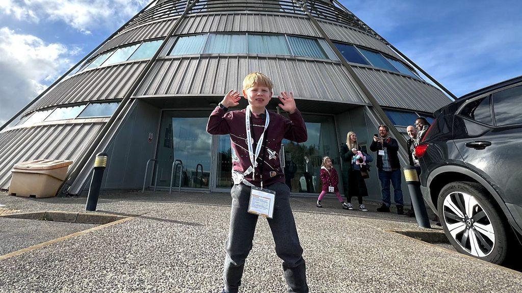 Max Hemming posing outside air traffic control