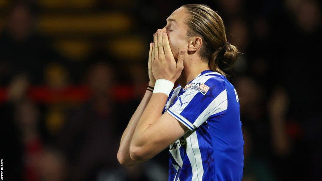 Thelo Aasgaard after his penalty miss