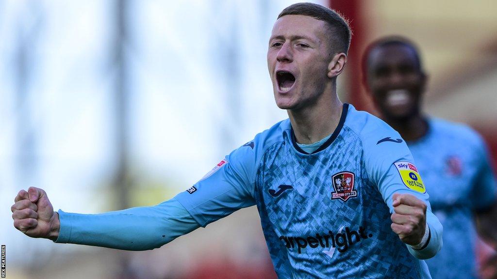 Jay Stansfield was named EFL Young Player of the Month for October